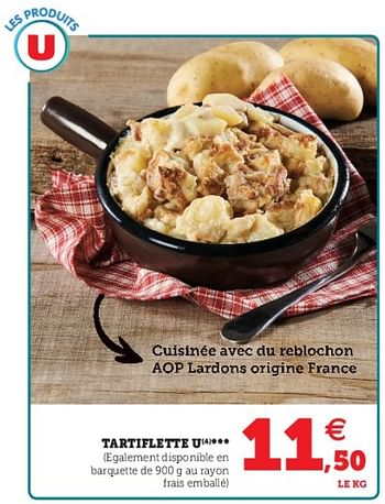 Promo Plats cuisinés la cuisine d'océane chez Super U