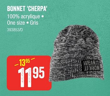 Promotions Bonnet cherpa - Produit Maison - HandyHome - Valide de 03/02/2022 à 20/02/2022 chez HandyHome