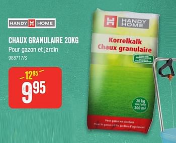 Promotions Chaux granulaire - Produit Maison - HandyHome - Valide de 03/02/2022 à 20/02/2022 chez HandyHome
