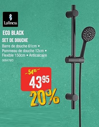Promotions Eco black set de douche - Lafiness - Valide de 03/02/2022 à 20/02/2022 chez HandyHome