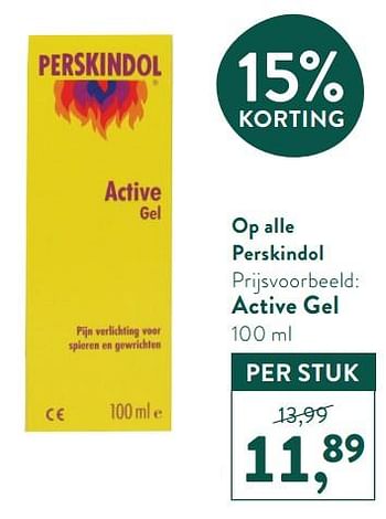 Promoties Active gel - Perskindol - Geldig van 07/02/2022 tot 20/02/2022 bij Holland & Barret