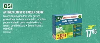 Promoties Antimos empress garden - BSI - Geldig van 03/02/2022 tot 27/02/2022 bij Europoint