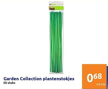 Promoties Garden collection plantenstokjes - Garden Collection - Geldig van 09/02/2022 tot 15/02/2022 bij Action