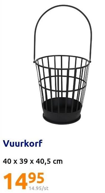 Promoties Vuurkorf - Huismerk - Action - Geldig van 09/02/2022 tot 15/02/2022 bij Action