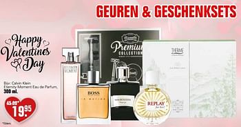 Promoties Calvin klein eternity moment eau de parfum - Calvin Klein - Geldig van 02/02/2022 tot 19/02/2022 bij De Online Drogist