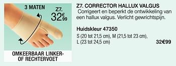 Promoties Corrector hallux valgus - Epitact - Geldig van 01/02/2022 tot 28/02/2022 bij Damart