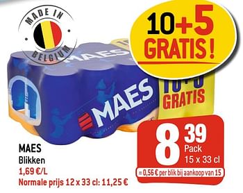 Promoties Maes - Maes - Geldig van 16/02/2022 tot 22/02/2022 bij Smatch