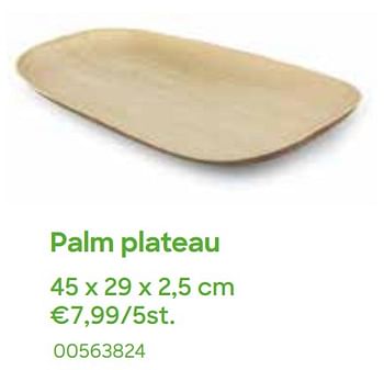 Promotions Palm plateau - Produit Maison - Ava - Valide de 01/03/2022 à 30/04/2022 chez Ava