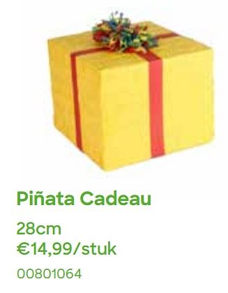Promoties Piñata cadeau - Huismerk - Ava - Geldig van 01/03/2022 tot 30/04/2022 bij Ava