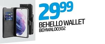 Promoties Behello wallet behwal00302 - BeHello - Geldig van 17/02/2022 tot 16/03/2022 bij Beecom