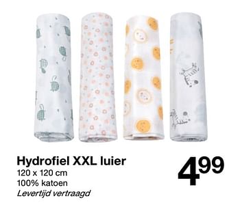 Promoties Hydrofiel xxl luier - Huismerk - Zeeman  - Geldig van 19/02/2022 tot 25/02/2022 bij Zeeman