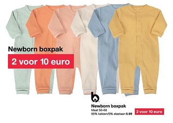 Promoties Newborn boxpak - Huismerk - Zeeman  - Geldig van 19/02/2022 tot 25/02/2022 bij Zeeman