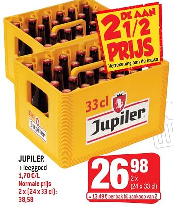 Promoties Jupiler - Jupiler - Geldig van 23/02/2022 tot 01/03/2022 bij Smatch