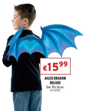 Promotions Ailes dragon deluxe - Produit maison - Trafic  - Valide de 23/02/2022 à 27/02/2022 chez Trafic