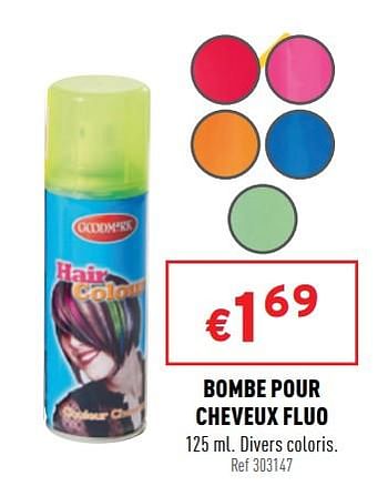 Promoties Bombe pour cheveux fluo - Goodmark - Geldig van 23/02/2022 tot 27/02/2022 bij Trafic