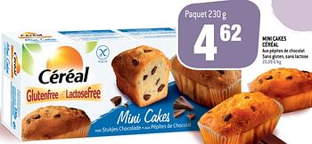 Promotions Mini cakes céréal - Céréal - Valide de 23/02/2022 à 01/03/2022 chez Match