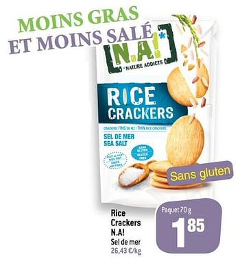 Promotions Rice crackers n.a! - N.A! - Valide de 23/02/2022 à 01/03/2022 chez Match