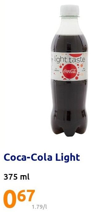Promoties Coca-cola light - Coca Cola - Geldig van 23/02/2022 tot 01/03/2022 bij Action