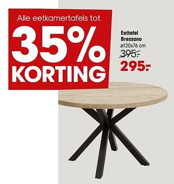 Promoties Eettafel bressano - Huismerk - Kwantum - Geldig van 28/02/2022 tot 06/03/2022 bij Kwantum