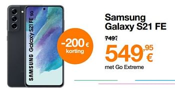 Promoties Samsung galaxy s21 fe - Samsung - Geldig van 28/02/2022 tot 06/03/2022 bij Orange