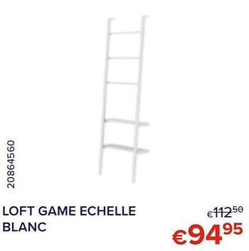Promotions Loft game echelle blanc - Allibert - Valide de 01/03/2022 à 31/03/2022 chez Euro Shop