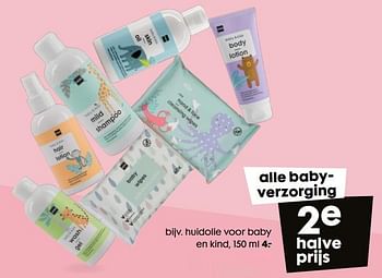 Promoties Huidolie voor baby en kind - Huismerk - Hema - Geldig van 02/03/2022 tot 08/03/2022 bij Hema