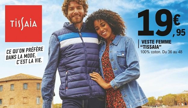 Leclerc outlet veste femme