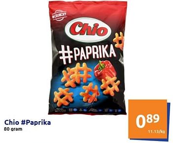 Promoties Chio #paprika - Chio - Geldig van 02/03/2022 tot 08/03/2022 bij Action