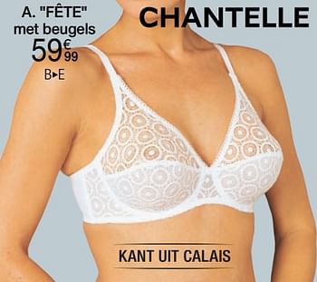Promoties Fête chantelle beugelbeha - Chantelle - Geldig van 01/03/2022 tot 31/03/2022 bij Damart