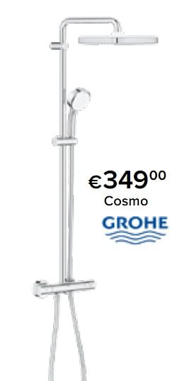 Promoties Cosmo - Grohe - Geldig van 01/03/2022 tot 31/03/2022 bij Euro Shop