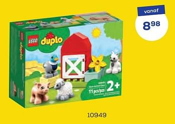 Promoties 10949 lego duplo - Lego - Geldig van 04/03/2022 tot 01/04/2022 bij Supra Bazar