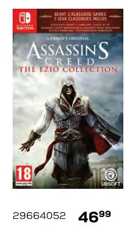 Promoties Assassin`s creed the ezio collection - Ubisoft - Geldig van 04/03/2022 tot 01/04/2022 bij Supra Bazar