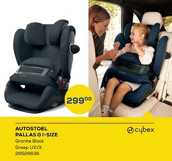 Promoties Autostoel pallas g i-size - Cybex - Geldig van 04/03/2022 tot 01/04/2022 bij Supra Bazar