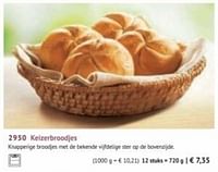 Keizerbroodjes-Huismerk - Bofrost