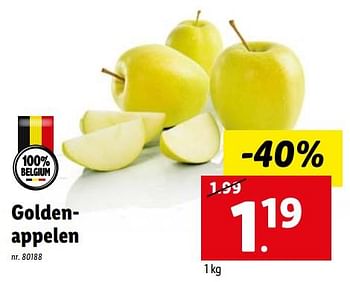 Promoties Goldenappelen - Huismerk - Lidl - Geldig van 14/03/2022 tot 20/03/2022 bij Lidl