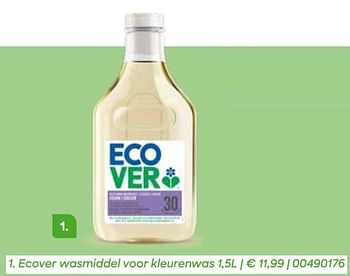 Promoties Ecover wasmiddel voor kleurenwas - Ecover - Geldig van 04/03/2022 tot 31/07/2022 bij Ava