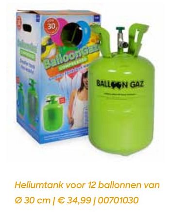 Promotions Heliumtank - Produit Maison - Ava - Valide de 04/03/2022 à 31/07/2022 chez Ava
