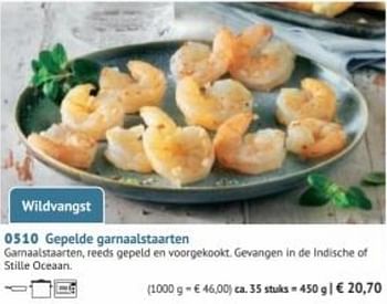 Promoties Gepelde garnaalstaarten - Huismerk - Bofrost - Geldig van 07/03/2022 tot 31/08/2022 bij Bofrost