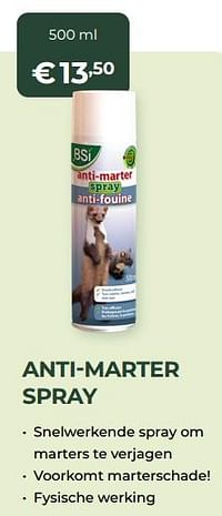 Anti-marter spray-BSI