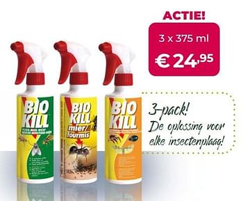 Promotions Bio kill 3-pack! de oplossing voor elke insectenplaag - BSI - Valide de 13/03/2022 à 31/10/2022 chez Multi Bazar