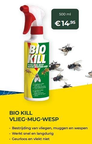 Promotions Bio kill vlieg-mug-wesp - BSI - Valide de 13/03/2022 à 31/10/2022 chez Multi Bazar