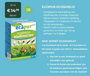 Promoties Ecopur ecoshield - BSI - Geldig van 13/03/2022 tot 31/10/2022 bij Multi Bazar