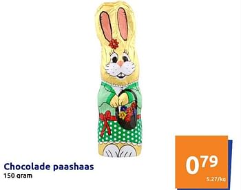 Promoties Chocolade paashaas - Huismerk - Action - Geldig van 09/03/2022 tot 15/03/2022 bij Action