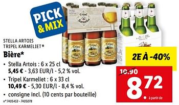 Promotions Bière - Produit maison - Lidl - Valide de 14/03/2022 à 20/03/2022 chez Lidl