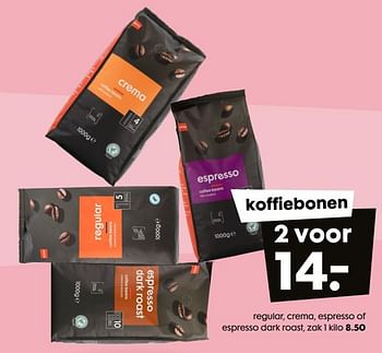 Promoties Koffiebonen - Huismerk - Hema - Geldig van 09/03/2022 tot 15/03/2022 bij Hema