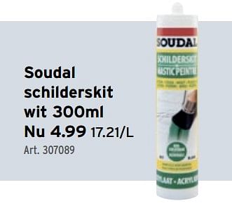 Promoties Soudal schilderskit wit - Soudal - Geldig van 16/03/2022 tot 29/03/2022 bij Gamma