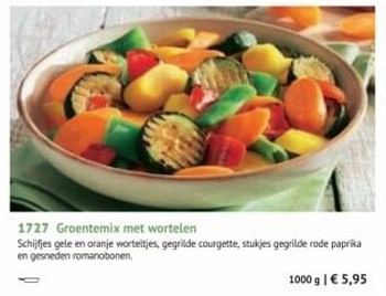Promoties Groentemix met wortelen - Huismerk - Bofrost - Geldig van 07/03/2022 tot 31/08/2022 bij Bofrost