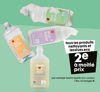 Promotions Lessive liquide eco couleur - Produit maison - Hema - Valide de 09/03/2022 à 15/03/2022 chez Hema
