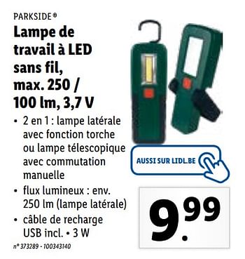 Promo Lampe De Bureau Ou a Pince Sans Fil LED chez Lidl