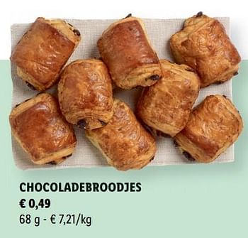 Promoties Chocoladebroodjes - Huismerk - Lidl - Geldig van 10/03/2022 tot 17/04/2022 bij Lidl